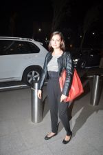 Dia Mirza at IIFA Day 4 departures in Mumbai Airport on 24th April 2014